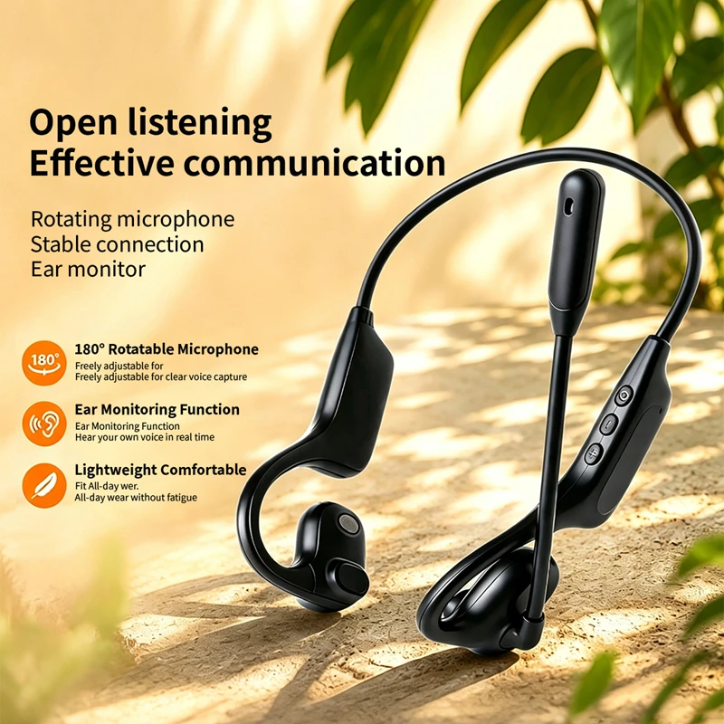 Shure Mic Sm58 - Open Ear Wireless Headset Rotatable Mic